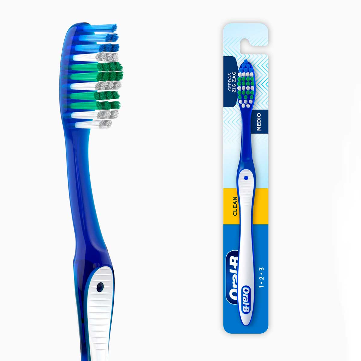 Escova Dental Oral-B 123 1 Unidade