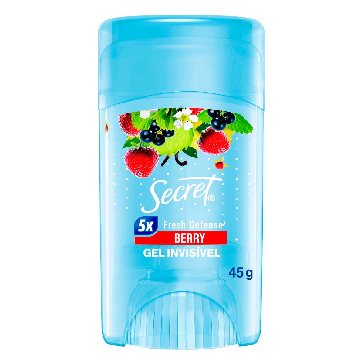 Desodorante Gel Antitranspirante Secret Frutas Vermelhas 45g