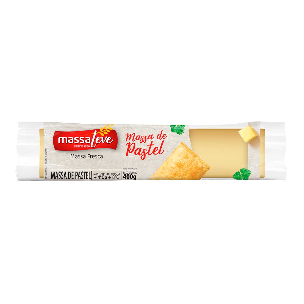 Massa para Pastel Rolo Massa Leve 400g