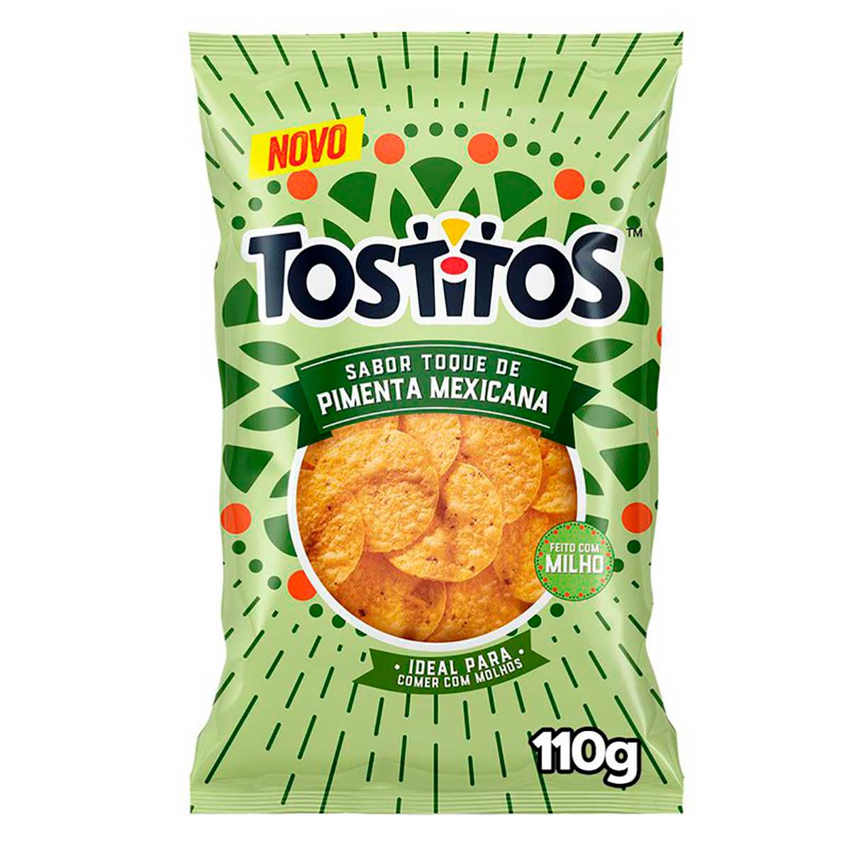 Salgadinho de Milho Toque de Pimenta Mexicana Tostitos 110g