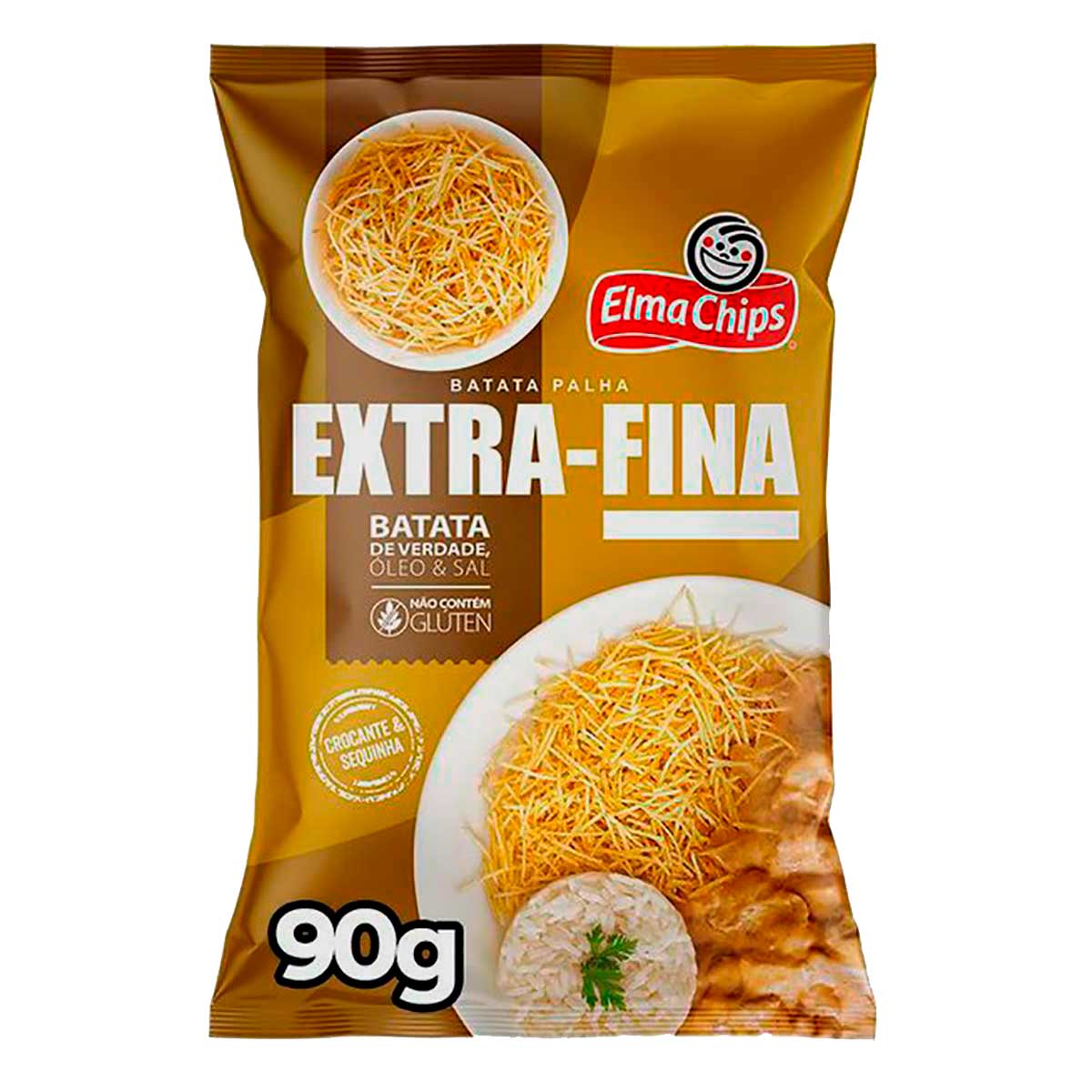 Batata Palha Extrafina Elma Chips 90g