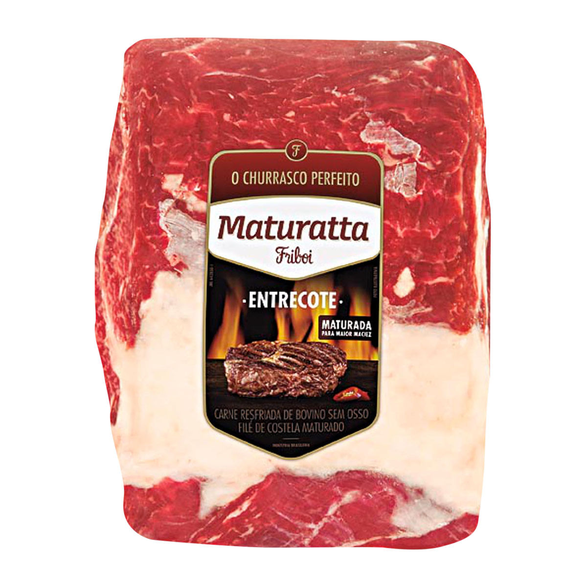 Peça de Filé de Costela Bovina Entrecote Resfriada Maturatta 2Kg ...