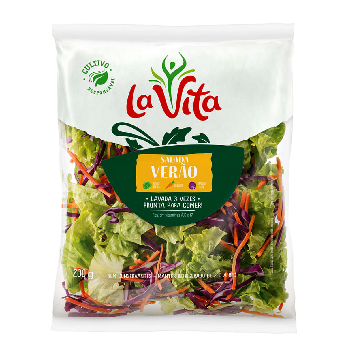 Salada Verão La Vita Higienizada 200 g