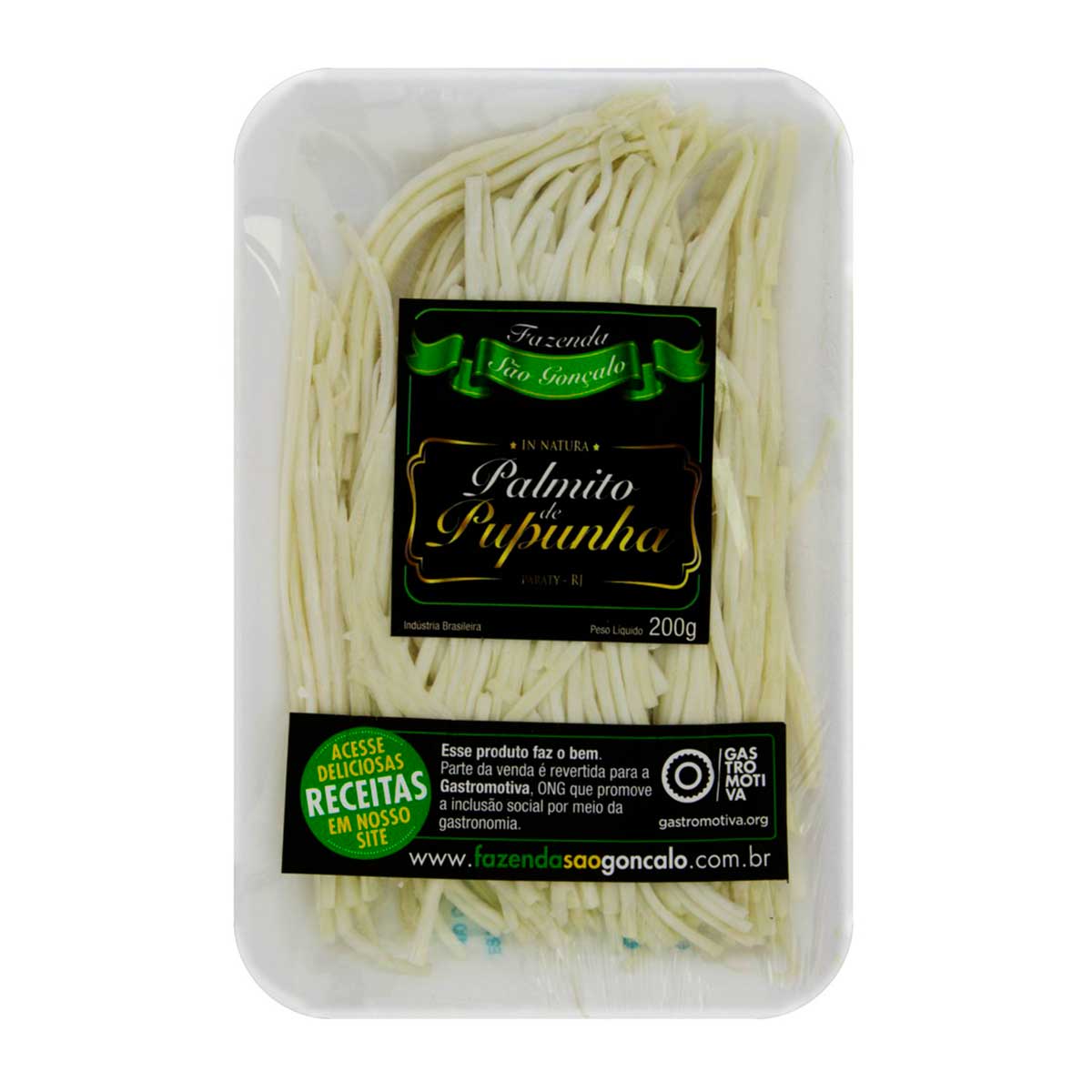 Fios de Macarrão Palmito Pupunha Benassi 200 g
