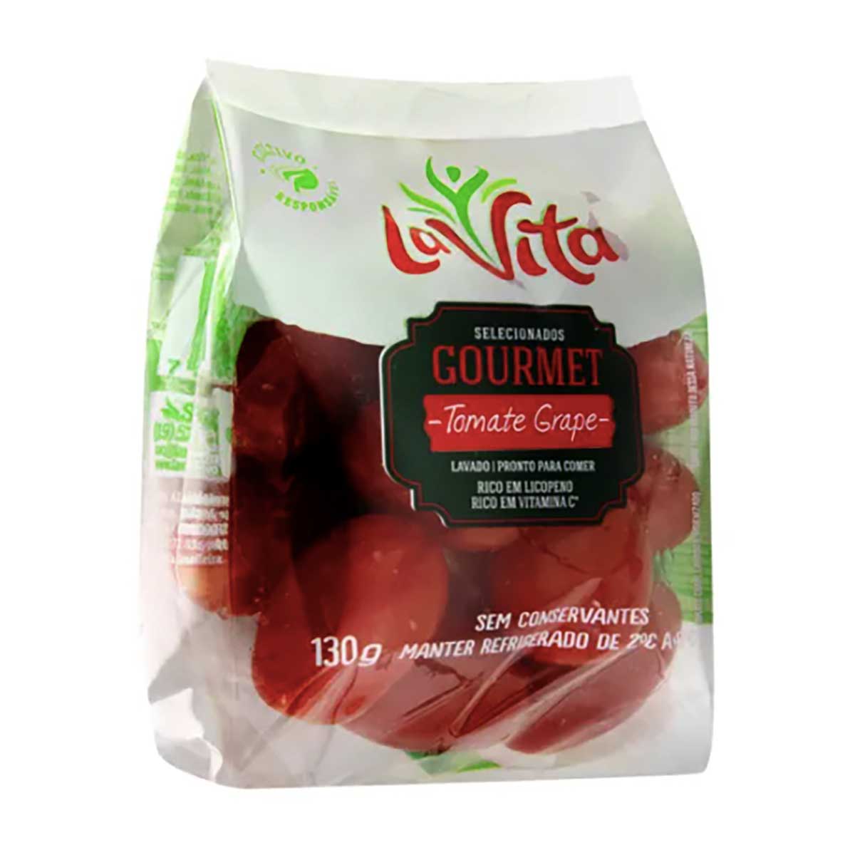 Tomate Grape La Vita In Natura 180 g