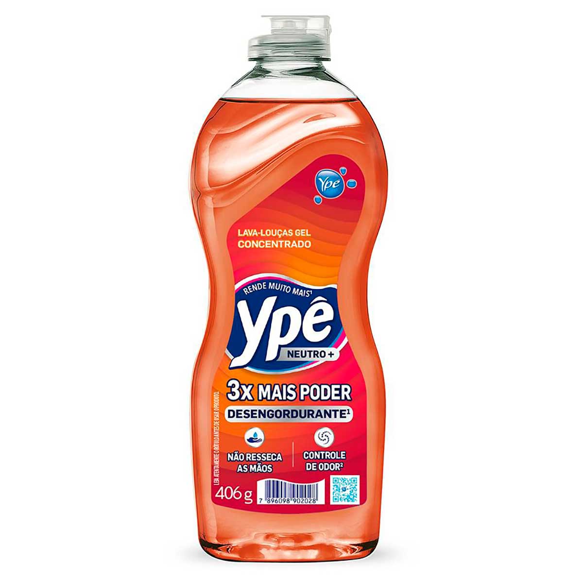 Detergente Ypê Gel Concentrado Neutro 416g