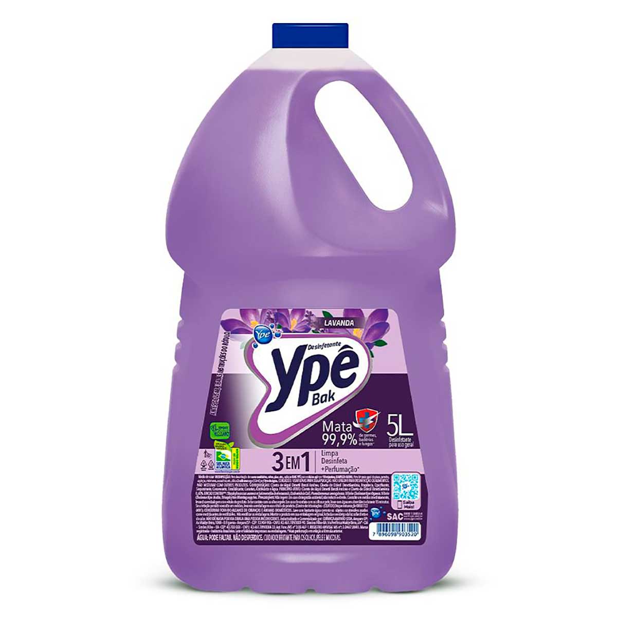 Desinfetante Bak Ypê Lavanda 5 L