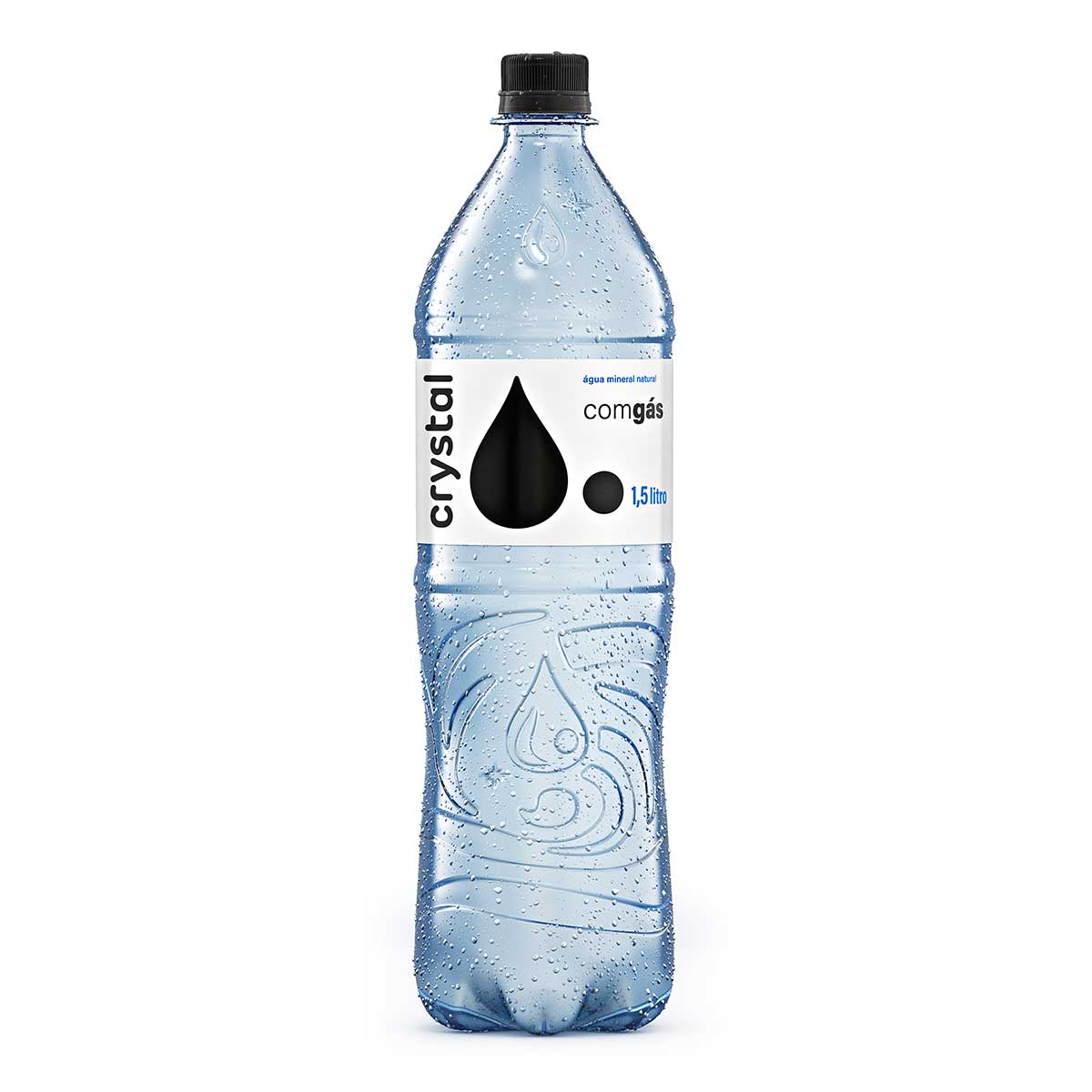 Água Mineral Crystal Com Gás 1,5L