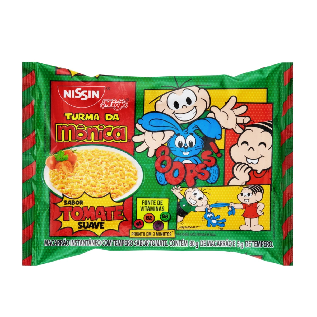 Macarrão Instantâneo Nissin Sabor Tomate 85g