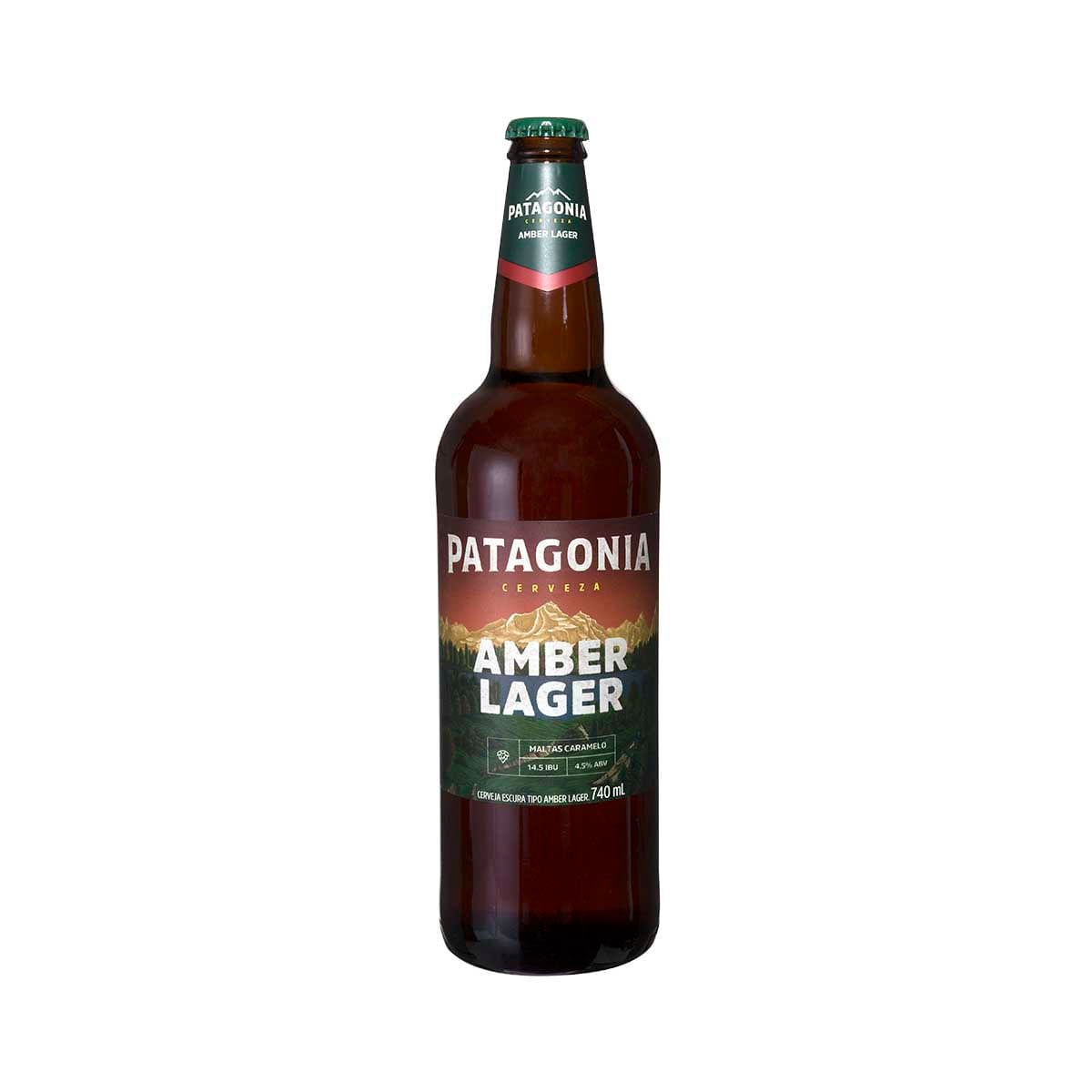 Cerveja Patagônia Amber Lager 740ml