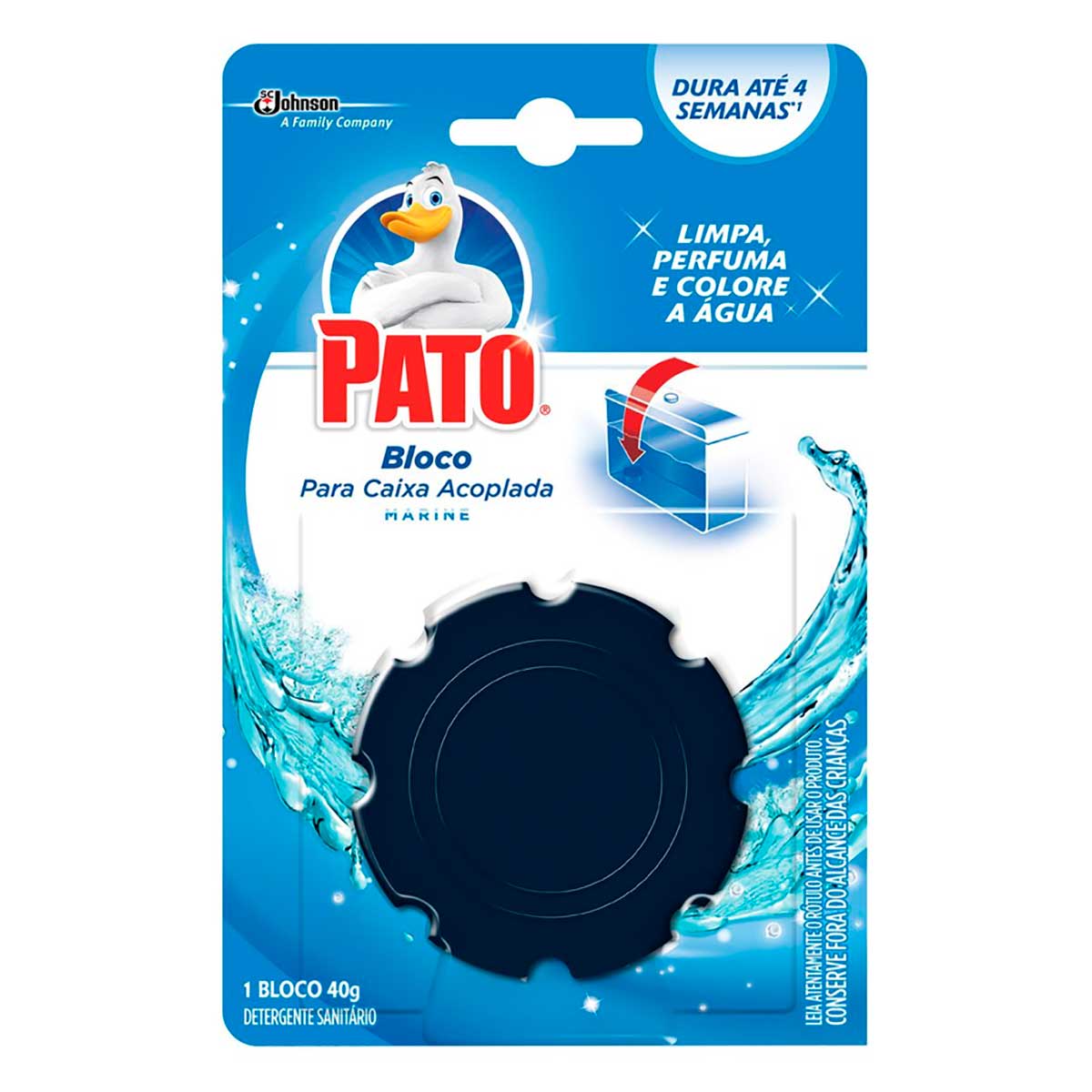 Desodorizador Sanitário Pato Caixa Acoplada Marine 40g