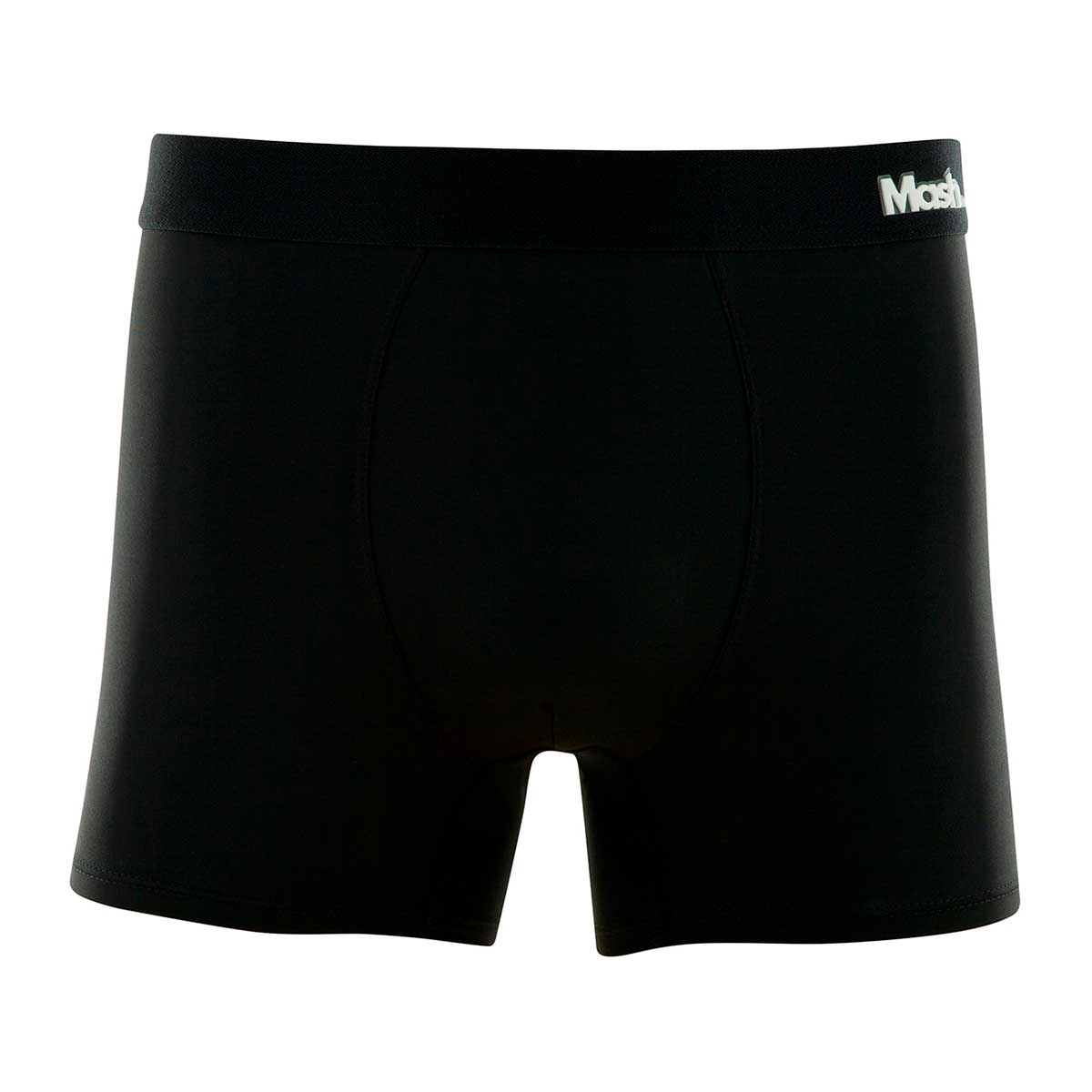 Cueca Boxer Preto P Algodão Mash