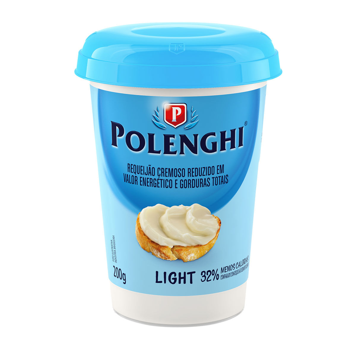 Requeijão Cremoso Light Polenghi 200g