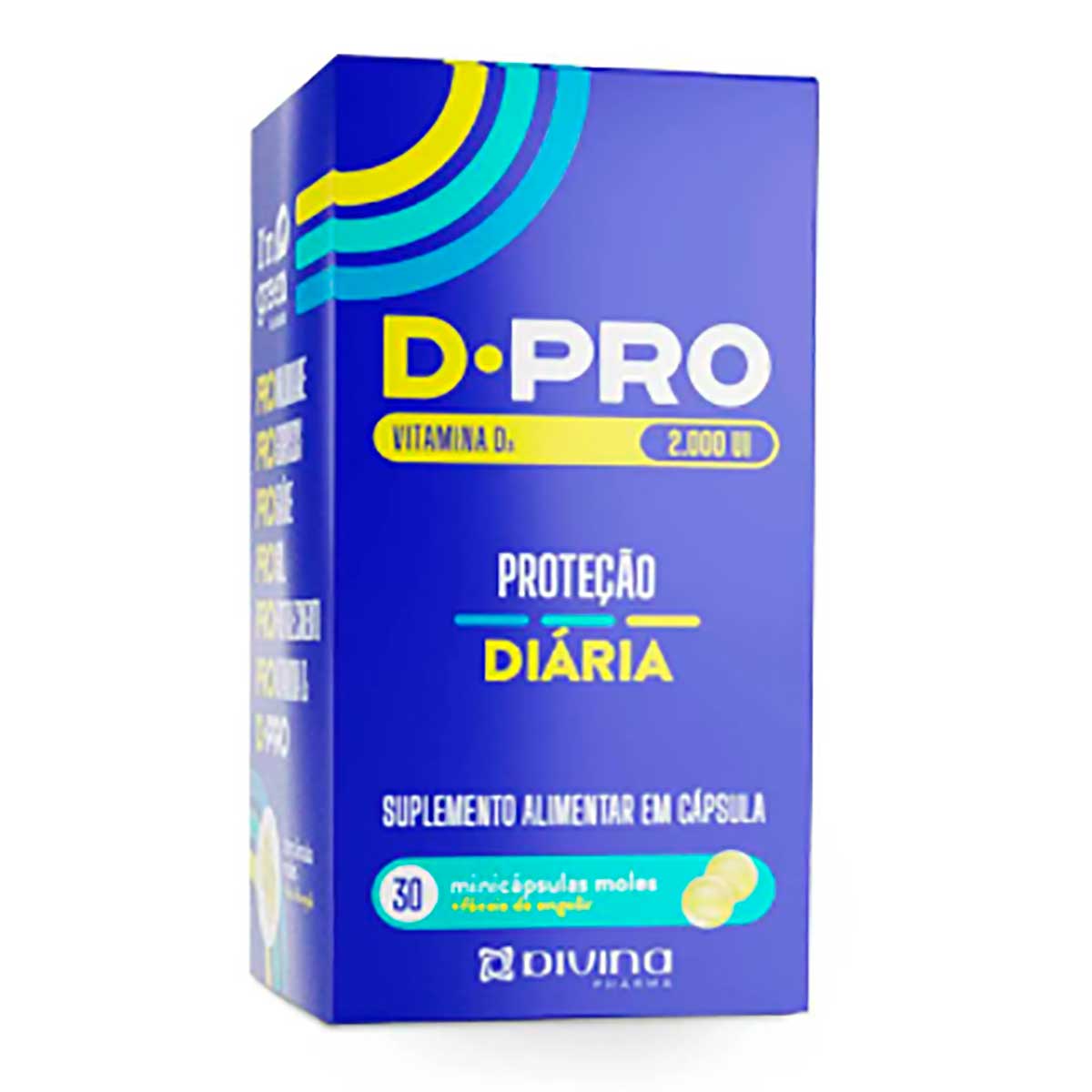 Vitamina D 2.000UI D-Pro 30 Minicápsulas
