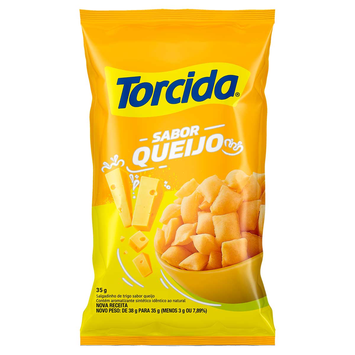 Salgadinho de Trigo Queijo Torcida 35g