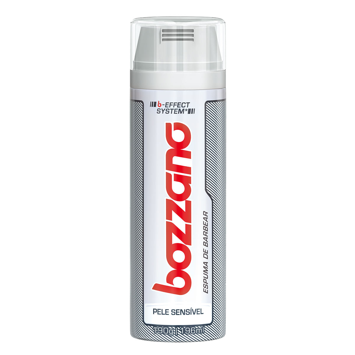 Espuma de Barbear Bozzano Pele Sensível 190g/196ml