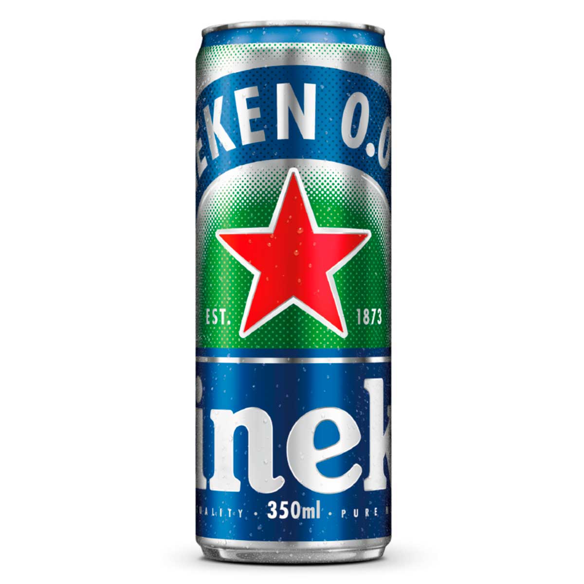 Cerveja Lager Zero Álcool Heineken Lata 350ml