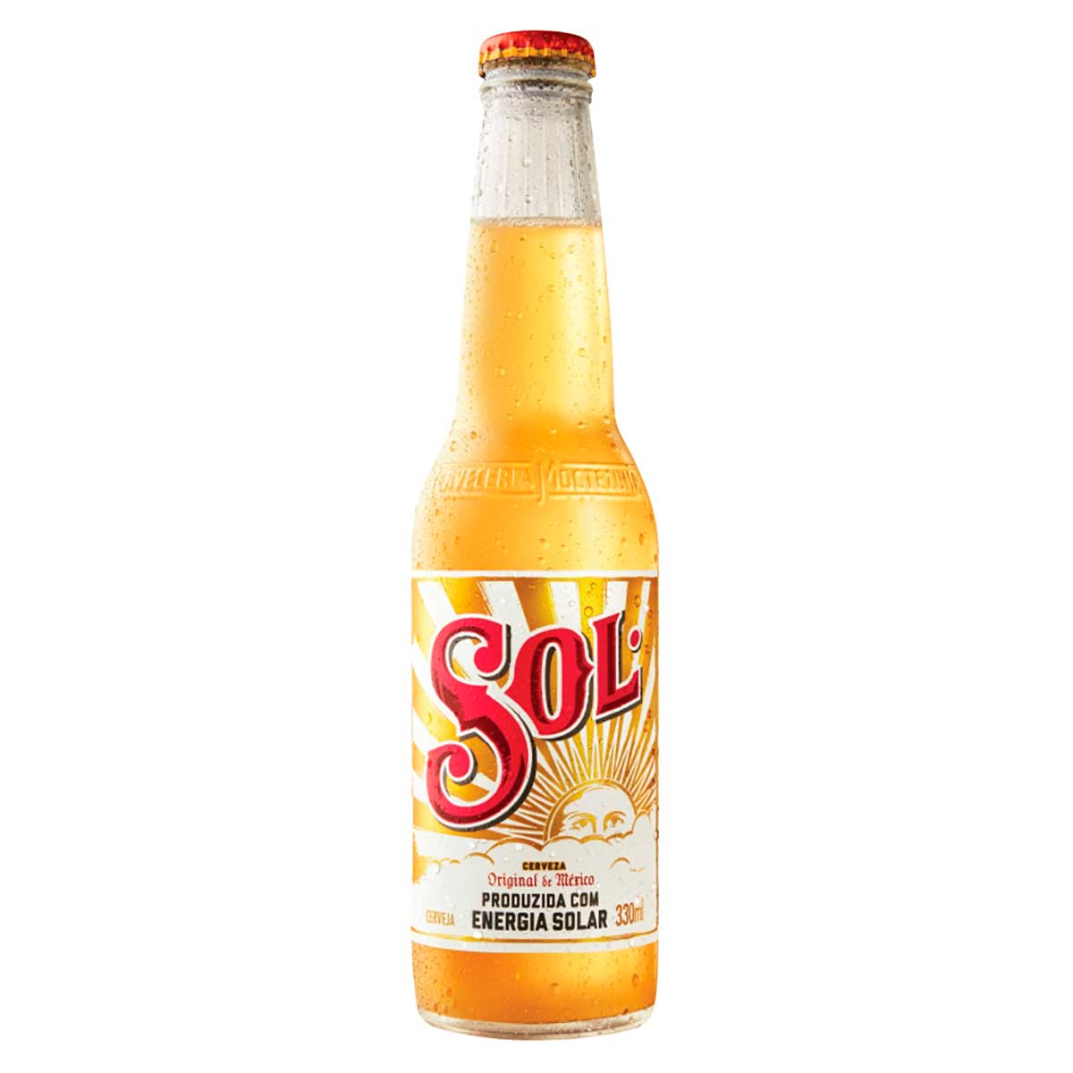 Cerveja Sol Premium Long Neck 330ml