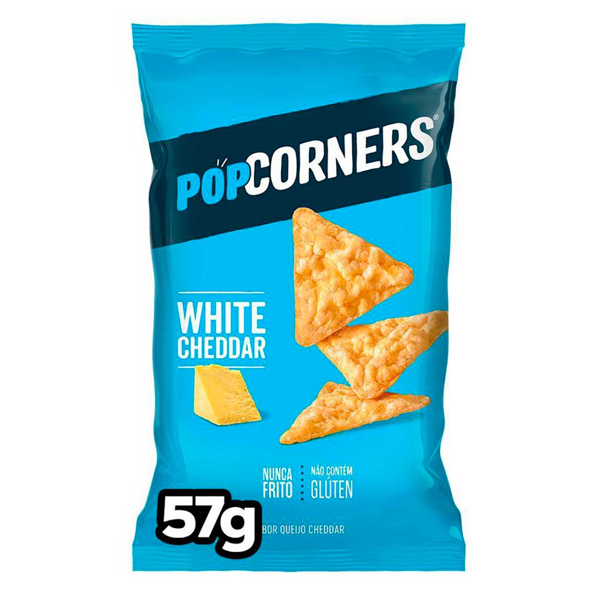 Popcorners White Cheddar 57g