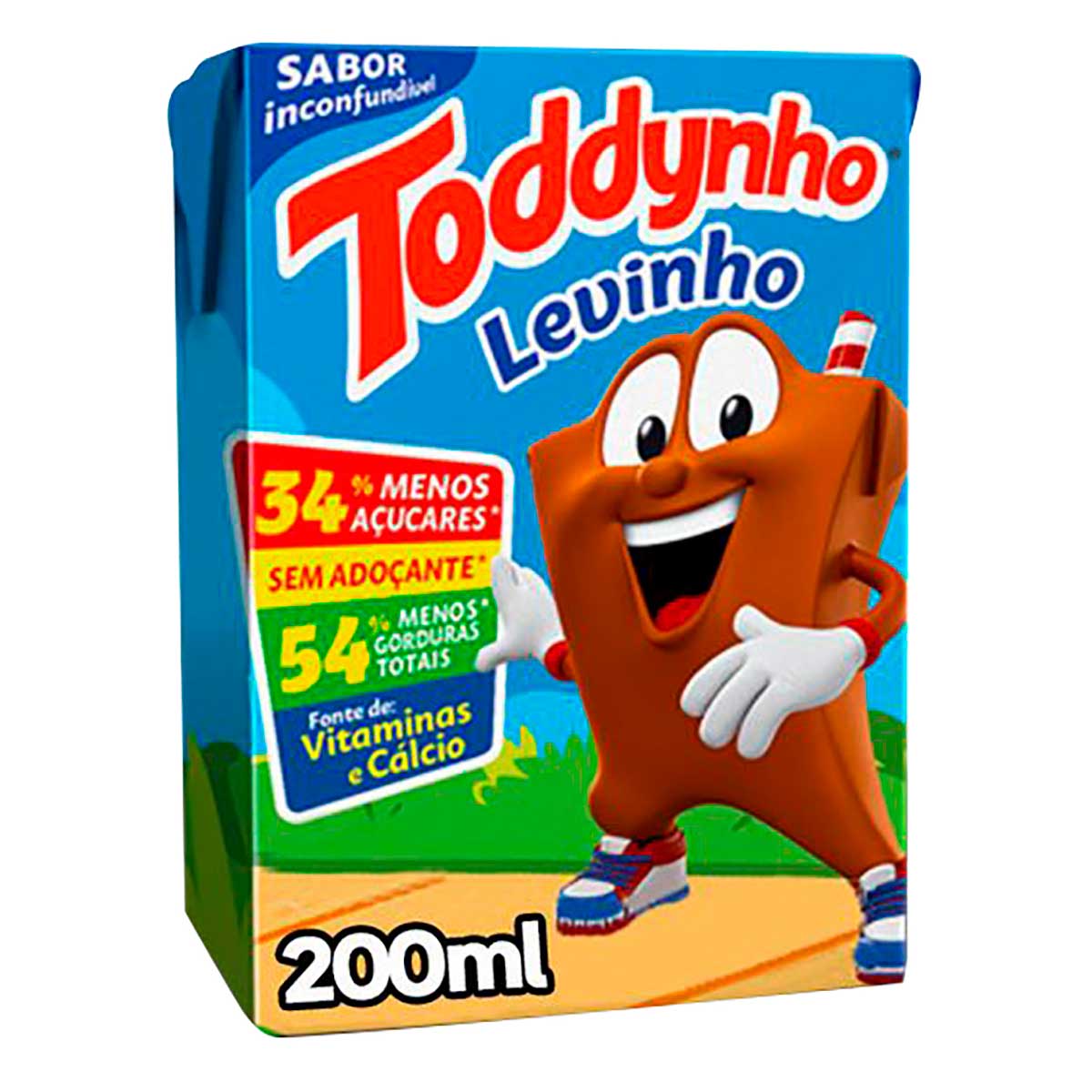 Bebida Láctea UHT Chocolate Toddynho Levinho 200ml
