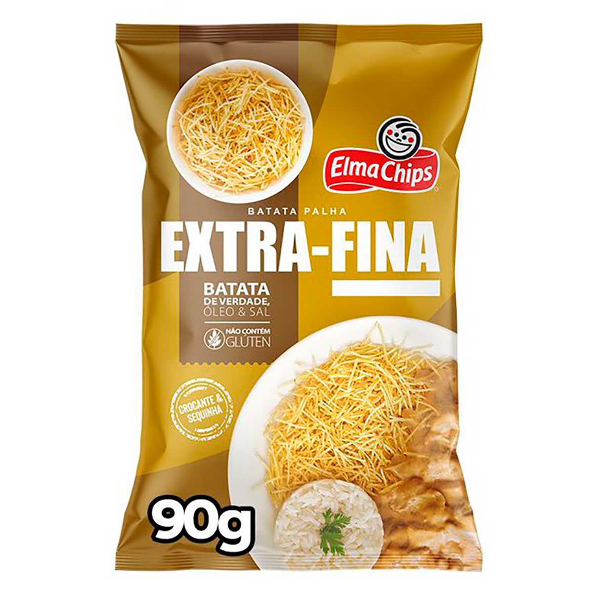 Batata Palha Extrafina Elma Chips 90g