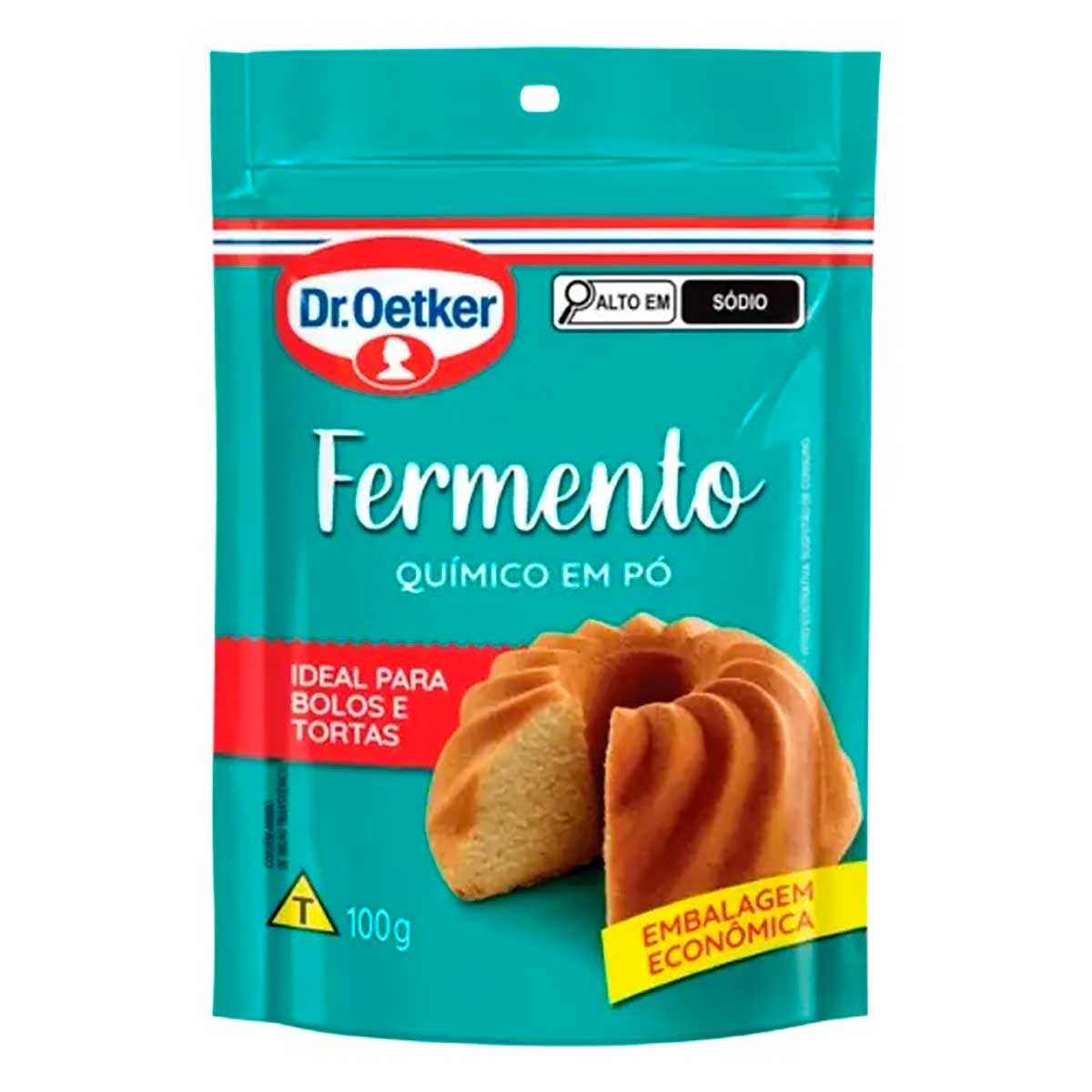 Fermento em Pó Dr. Oetker Sachê 100g