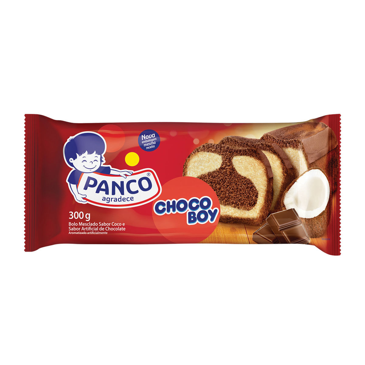 Bolo Chocoboy Panco 300g