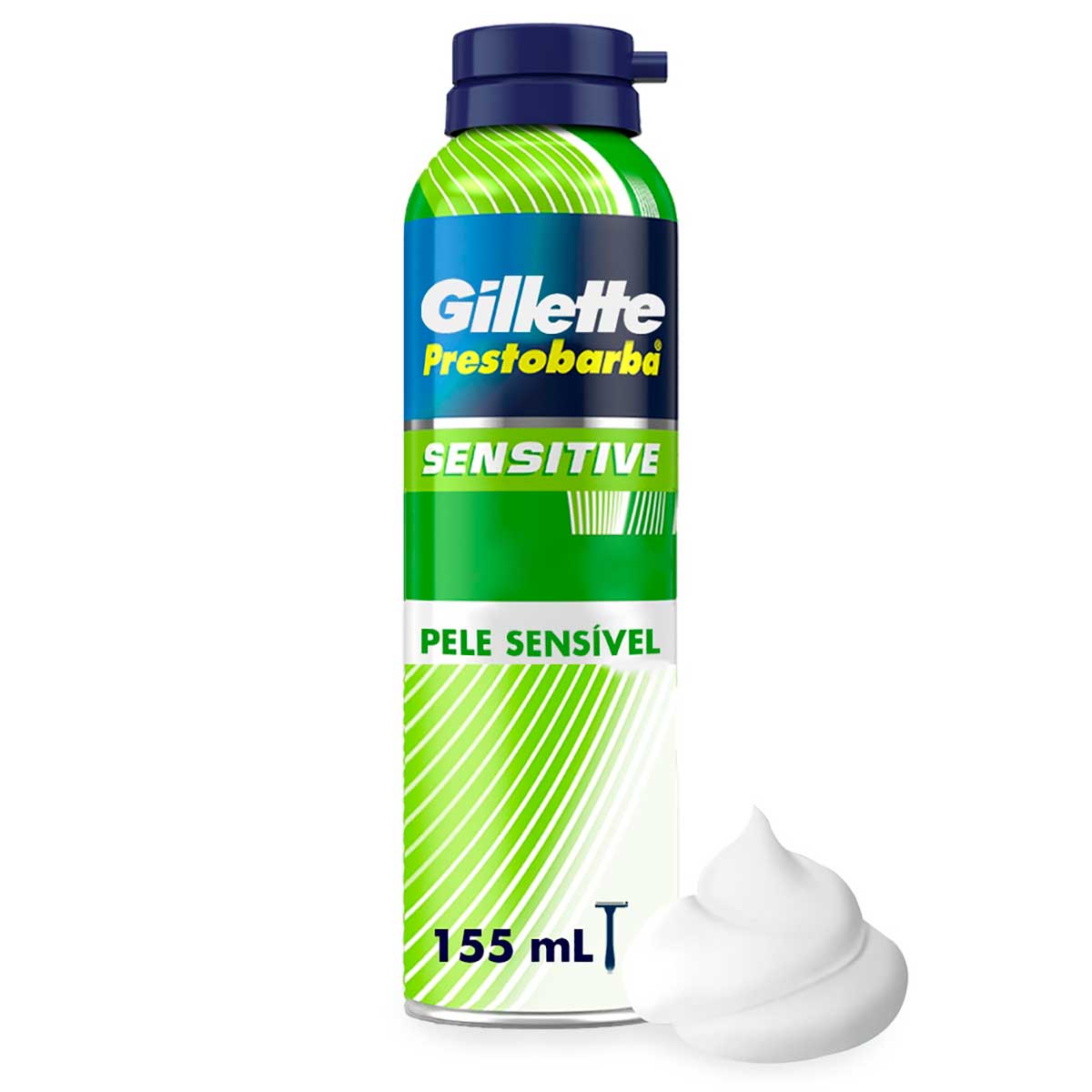 Espuma de Barbear Gillette Prestobarba Sensitive 150 g