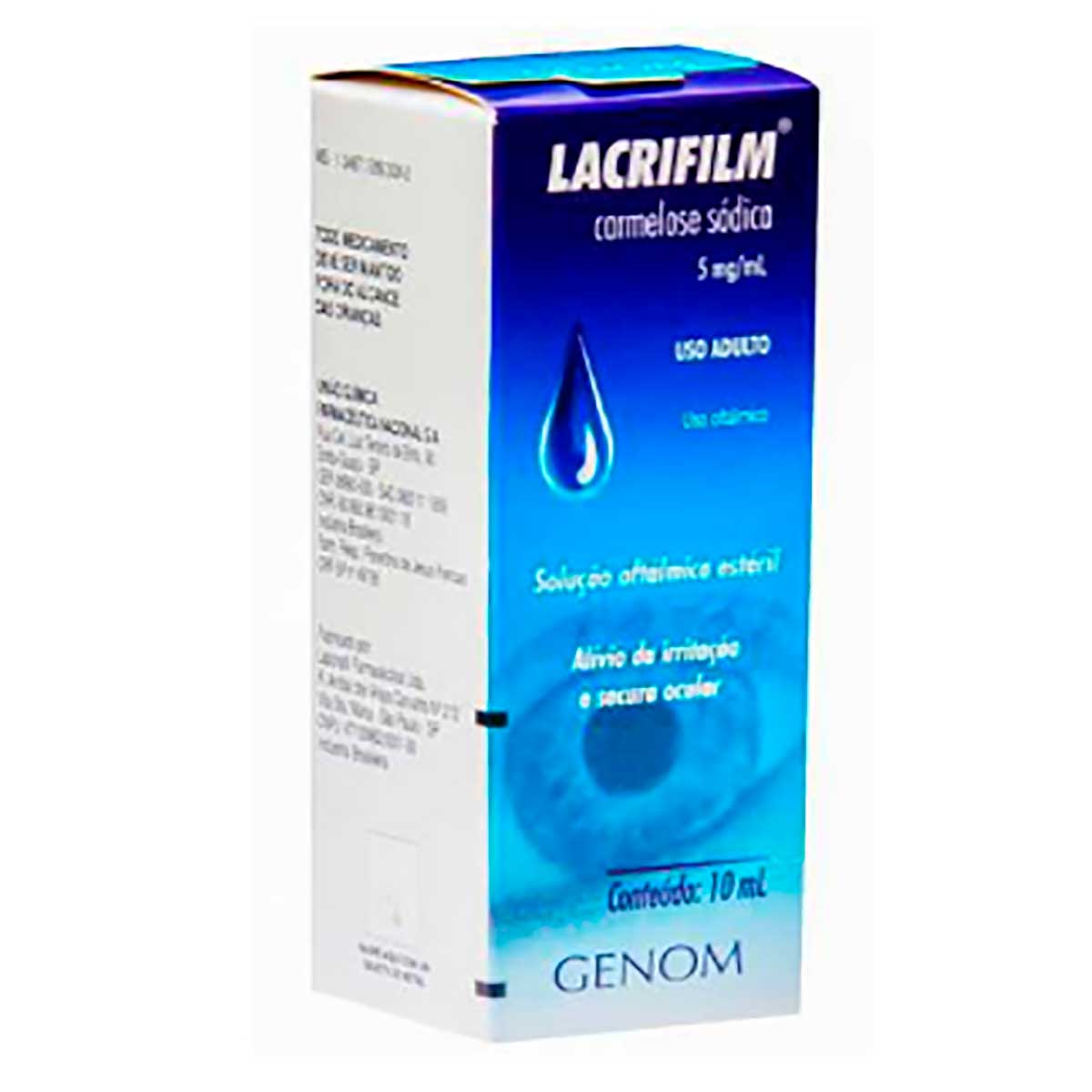 Colírio Lacrifilm Solução Oftámilca 10ml