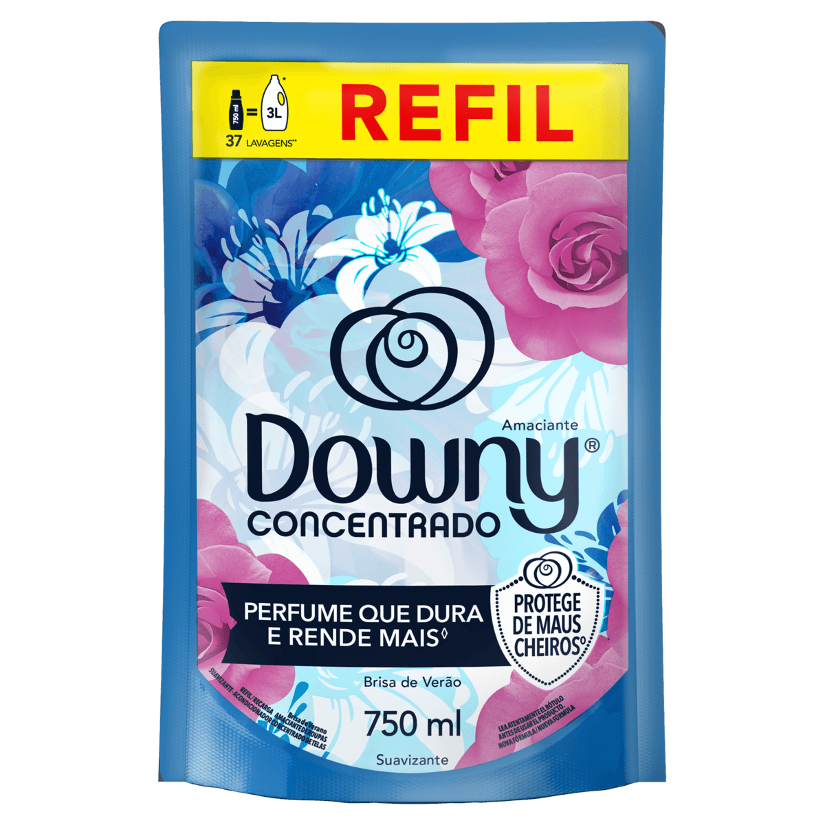 Amaciante Concentrado Downy Brisa de Verão 750ml