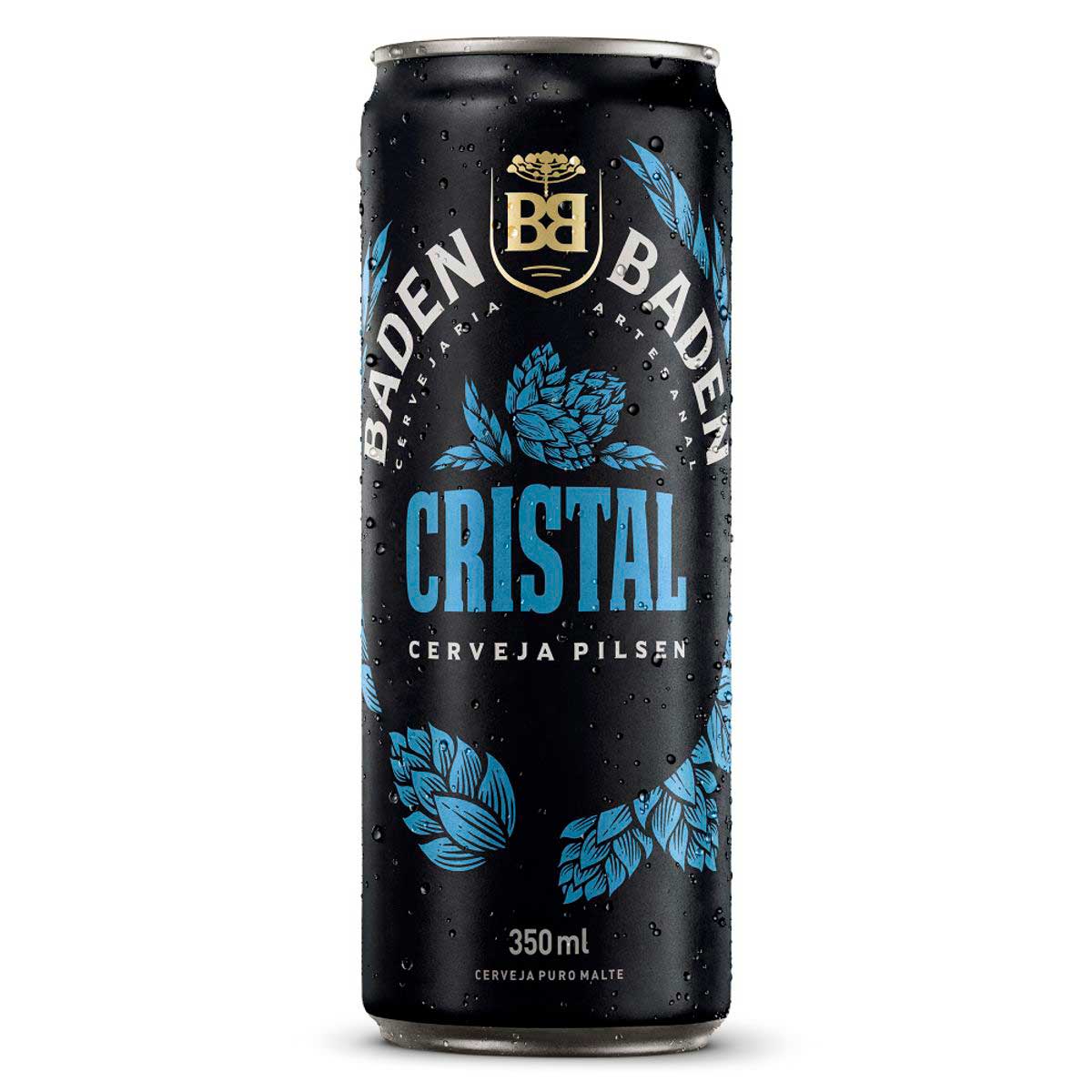 Cerveja Baden Baden Cristal Lata Sleek 350ml