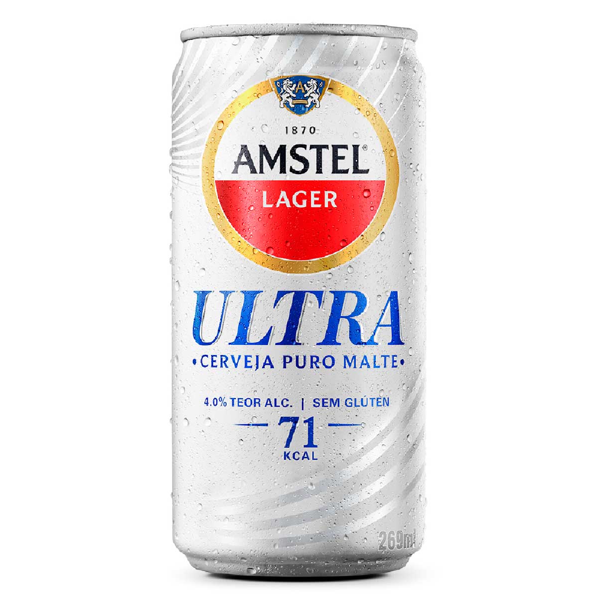 Cerveja Amstel Ultra Lata 269ml