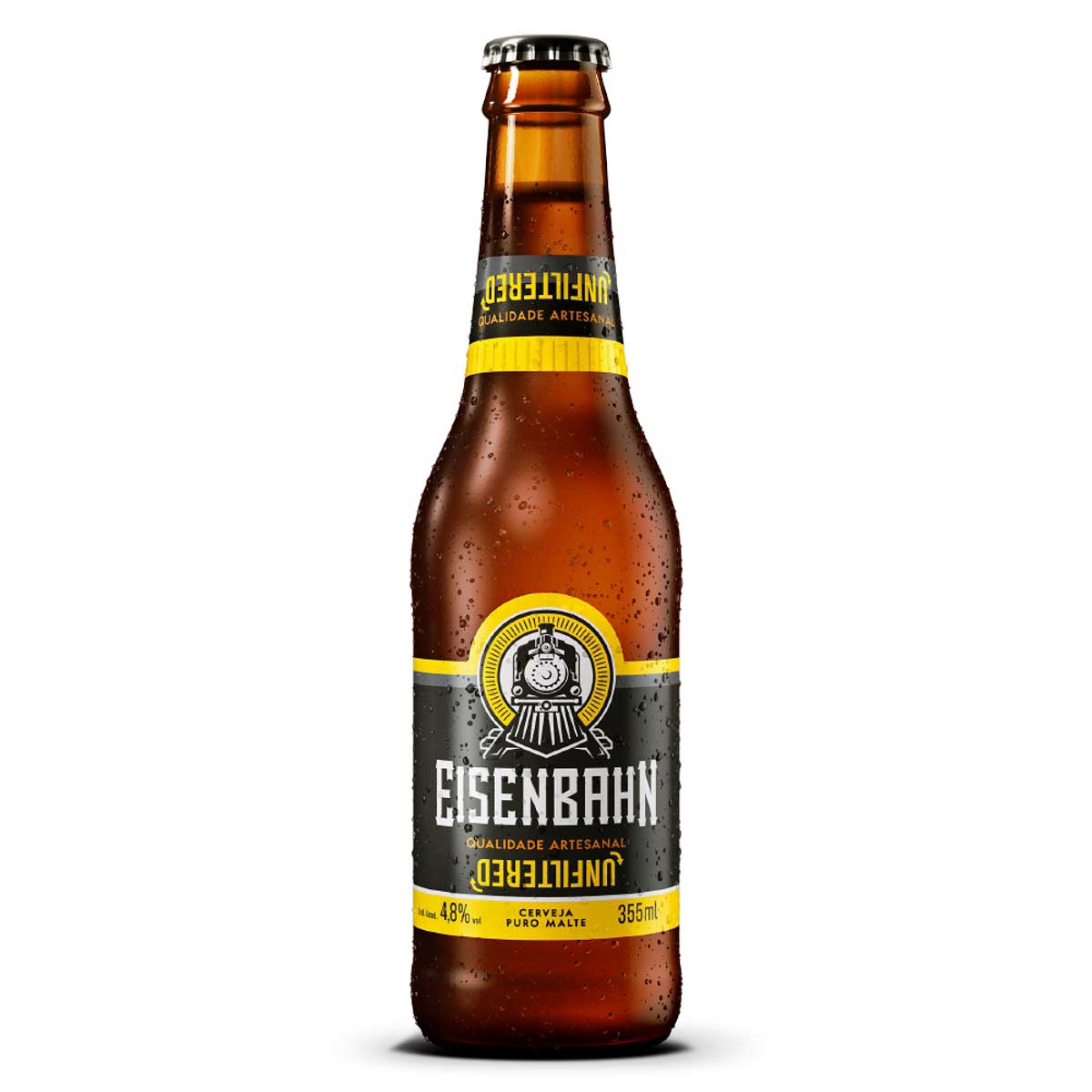 Cerveja Eisenbahn Pilsen Unfiltered Garrafa 355ml
