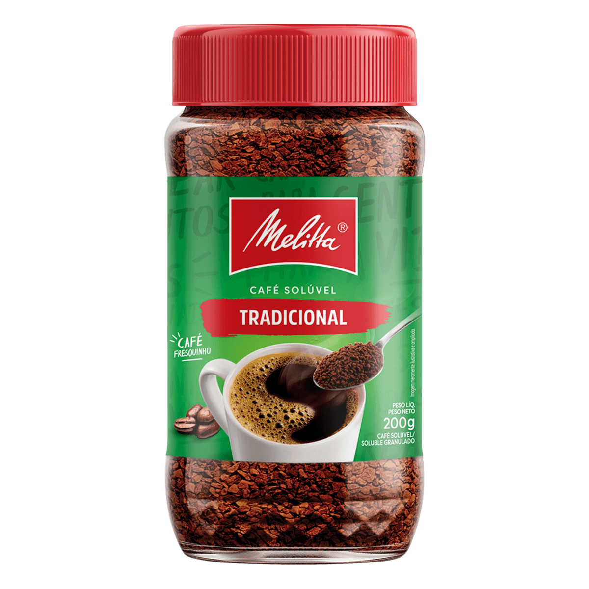 Café Solúvel Granulado Melitta Tradicional 200g