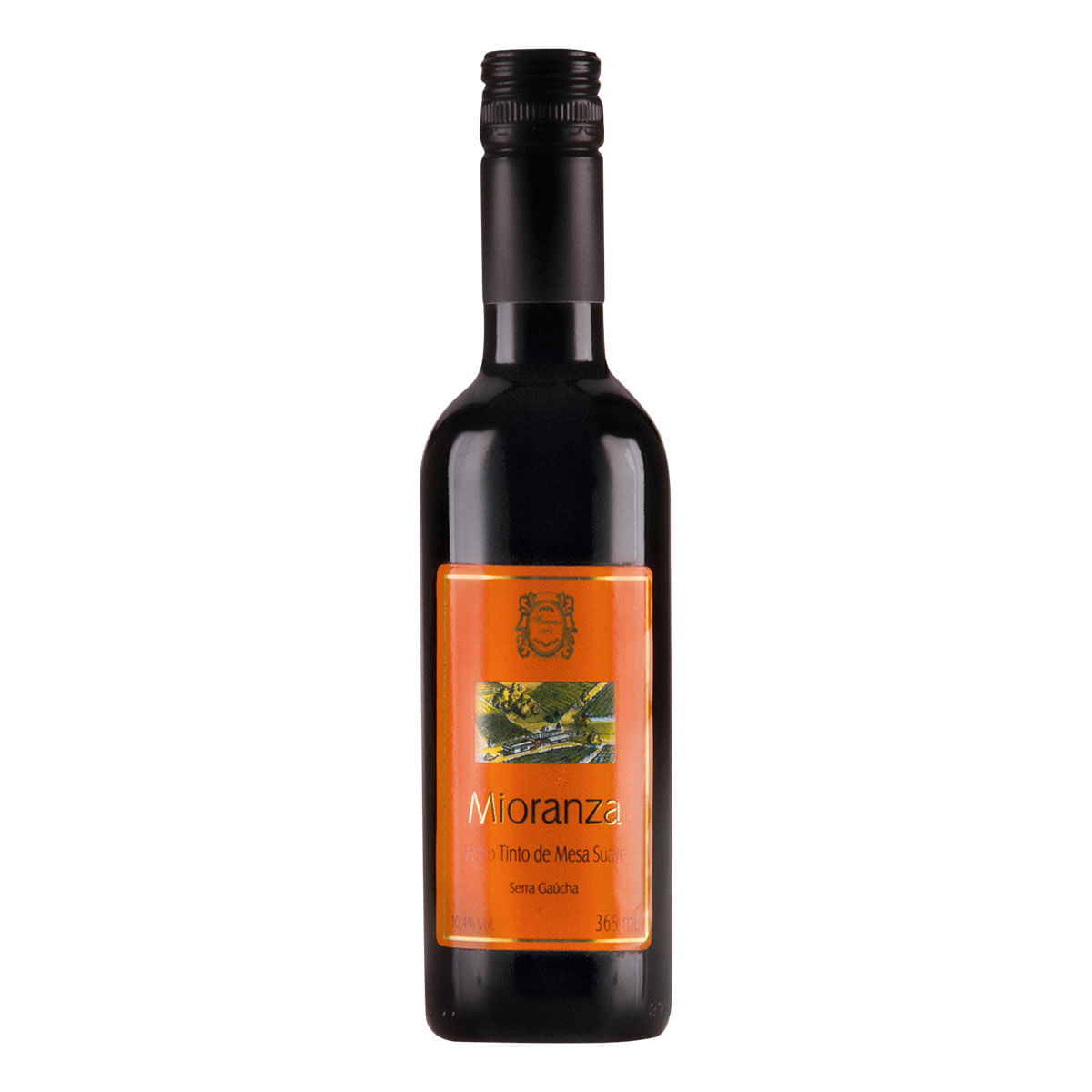 Vinho Tinto Suave Mioranza Bordô e Isabel Meia Garrafa 365ml
