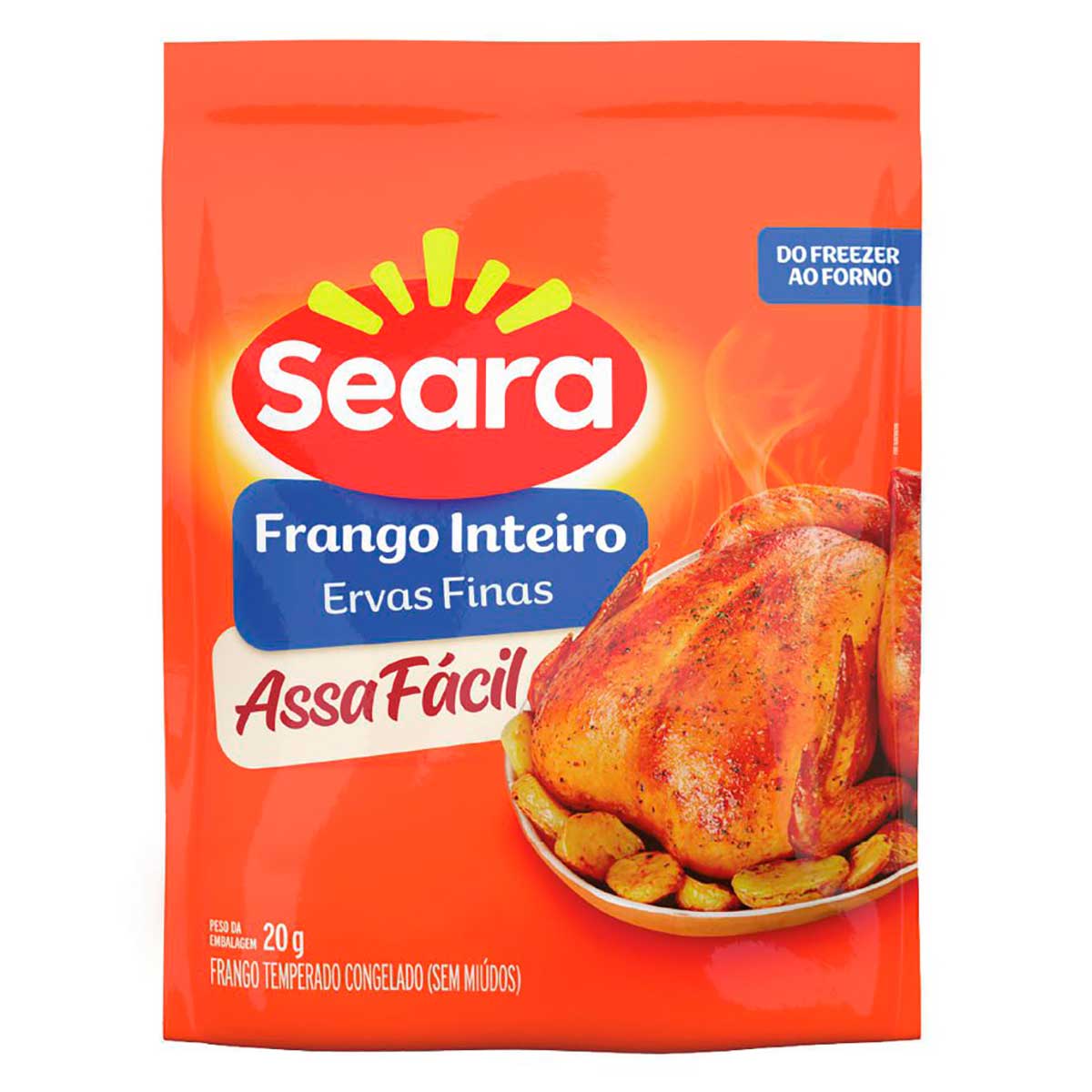 Frango inteiro temperado Seara Assa Fácil Aprox. 1,9Kg
