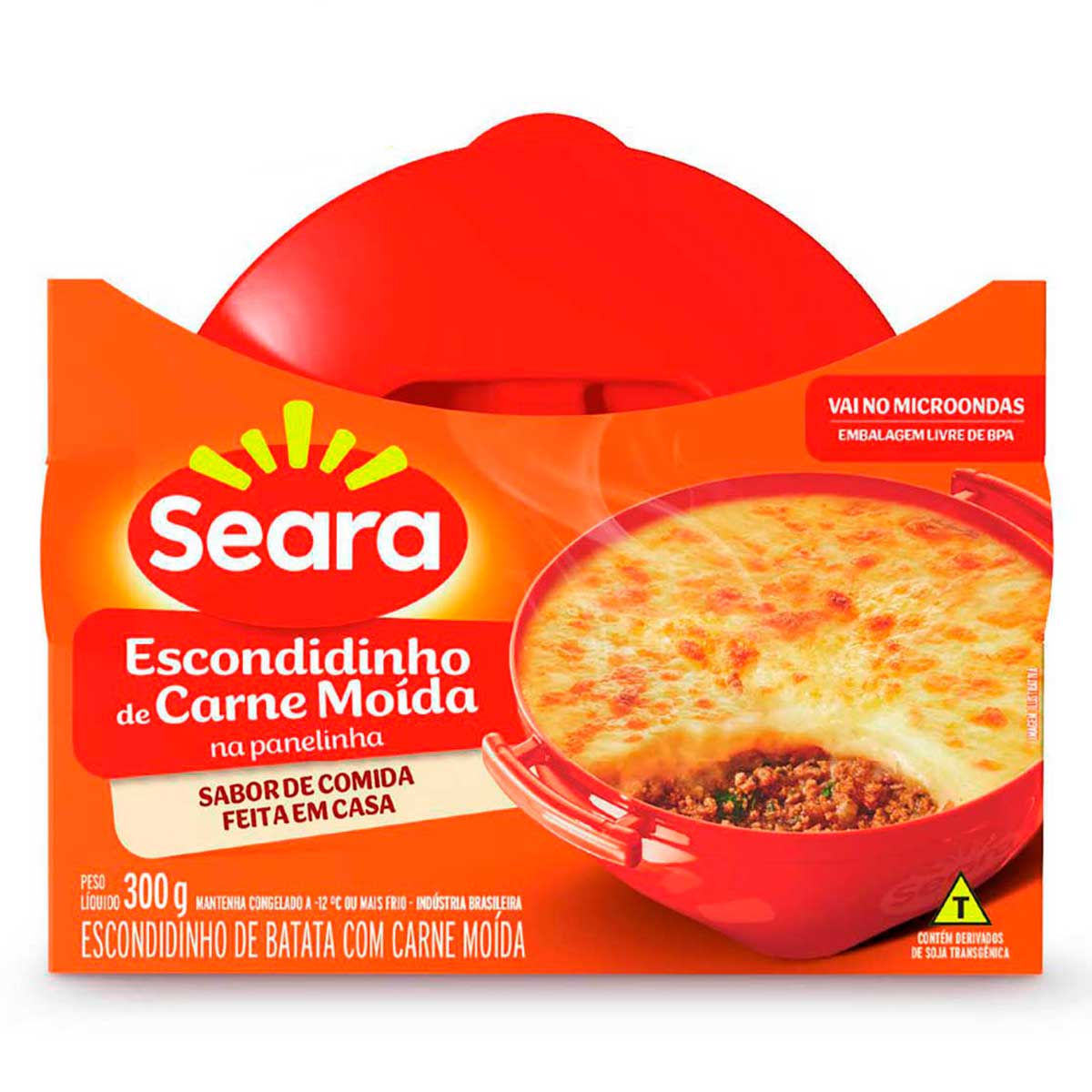 Escondidinho de Carne Moída Na Panelinha Seara 300g