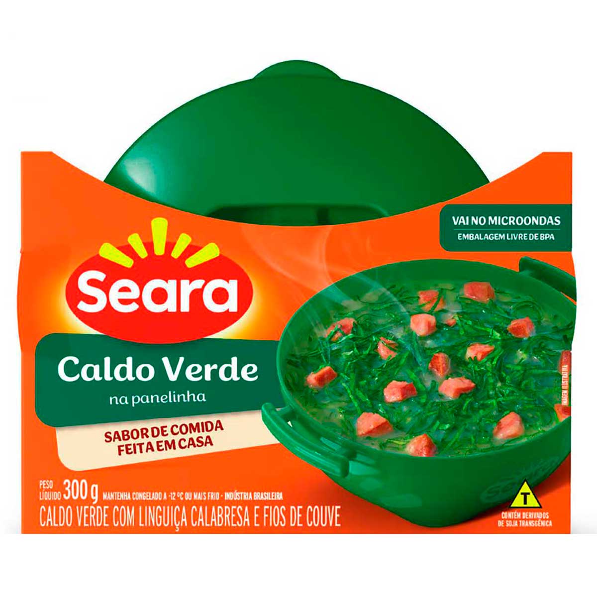 Caldo Verde com Calabresa Na Panelinha Seara 300g