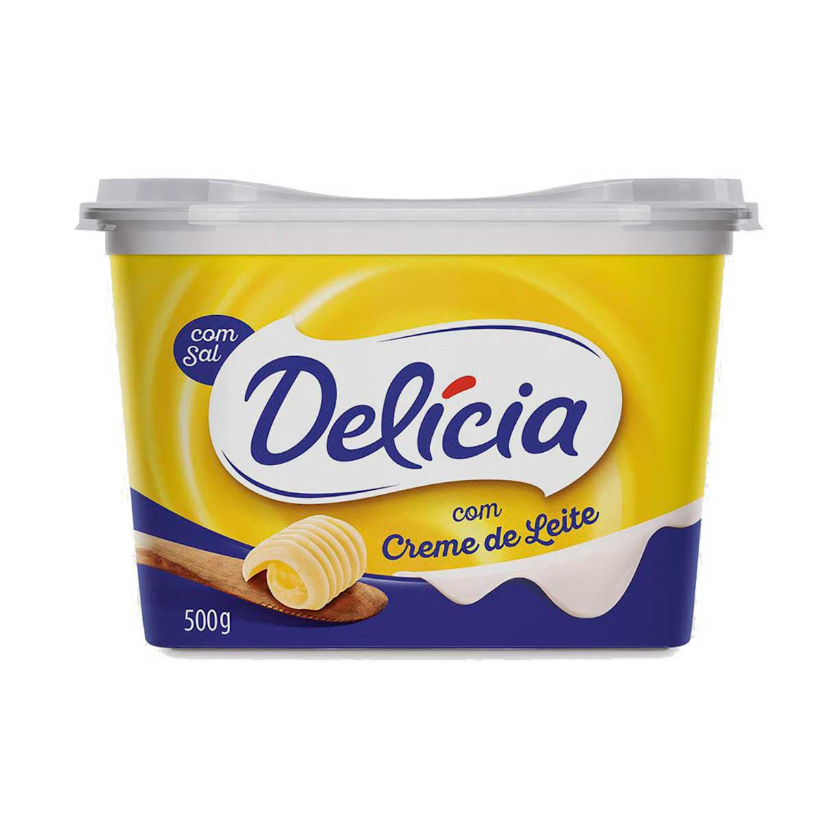 Margarina Delícia com Creme de Leite com Sal 500g