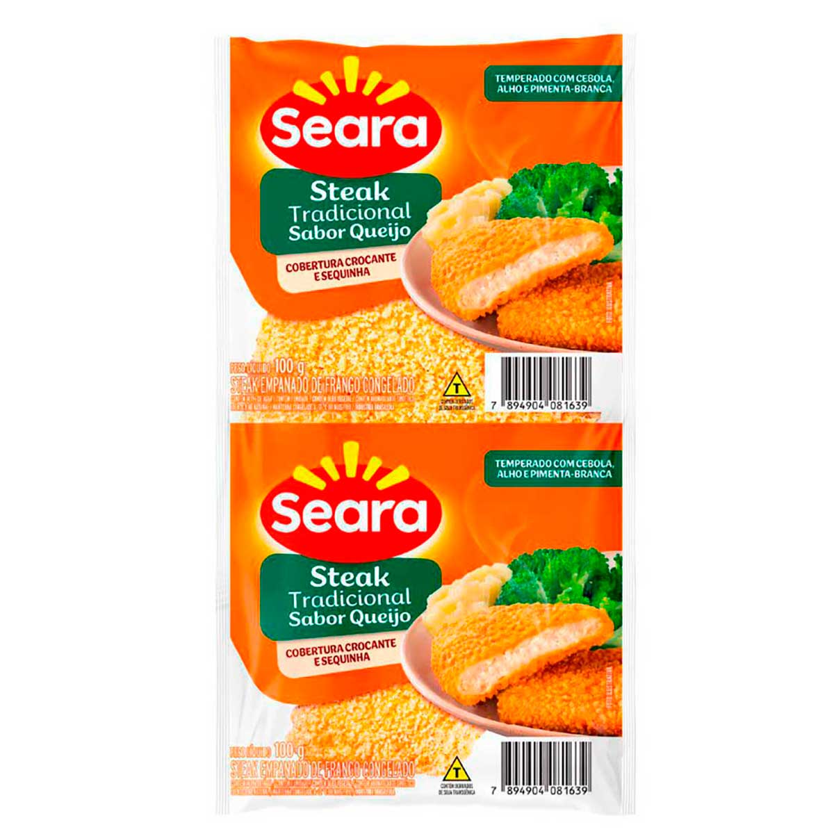 Steak de queijo Seara 100g