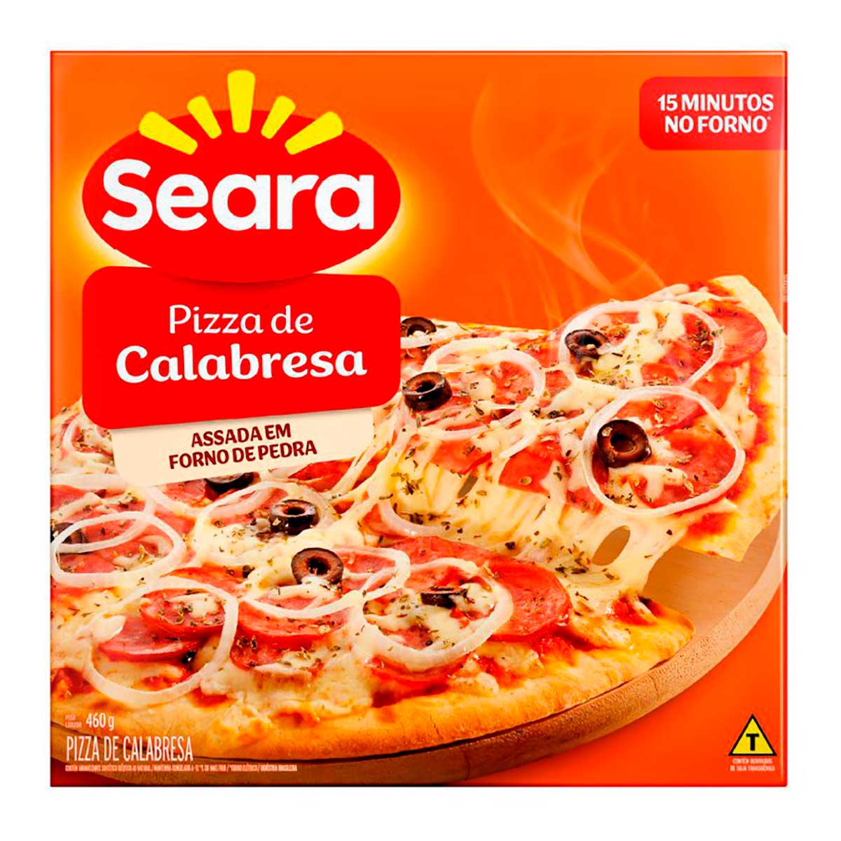 Pizza de calabresa Seara 460g