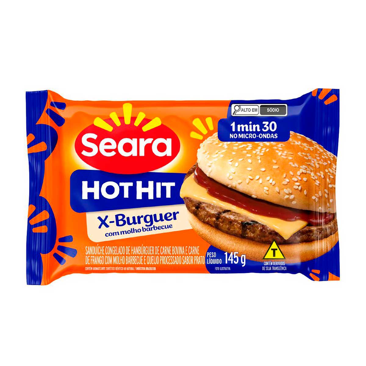 Hot Hit barbecue Seara 145g
