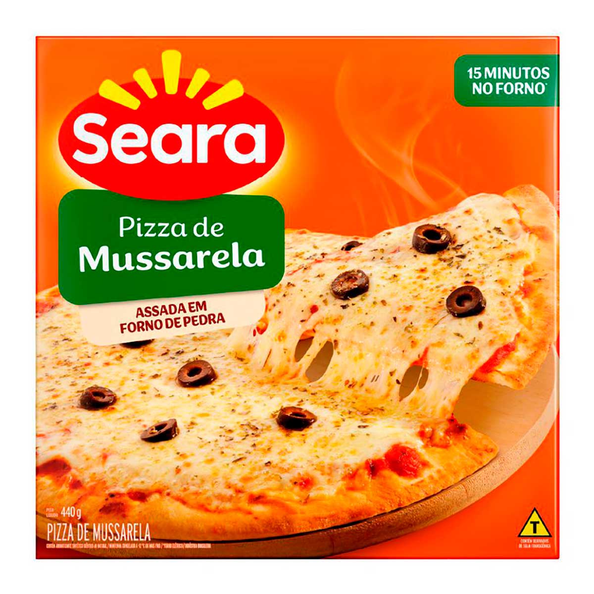 Pizza de mussarela Seara 440g