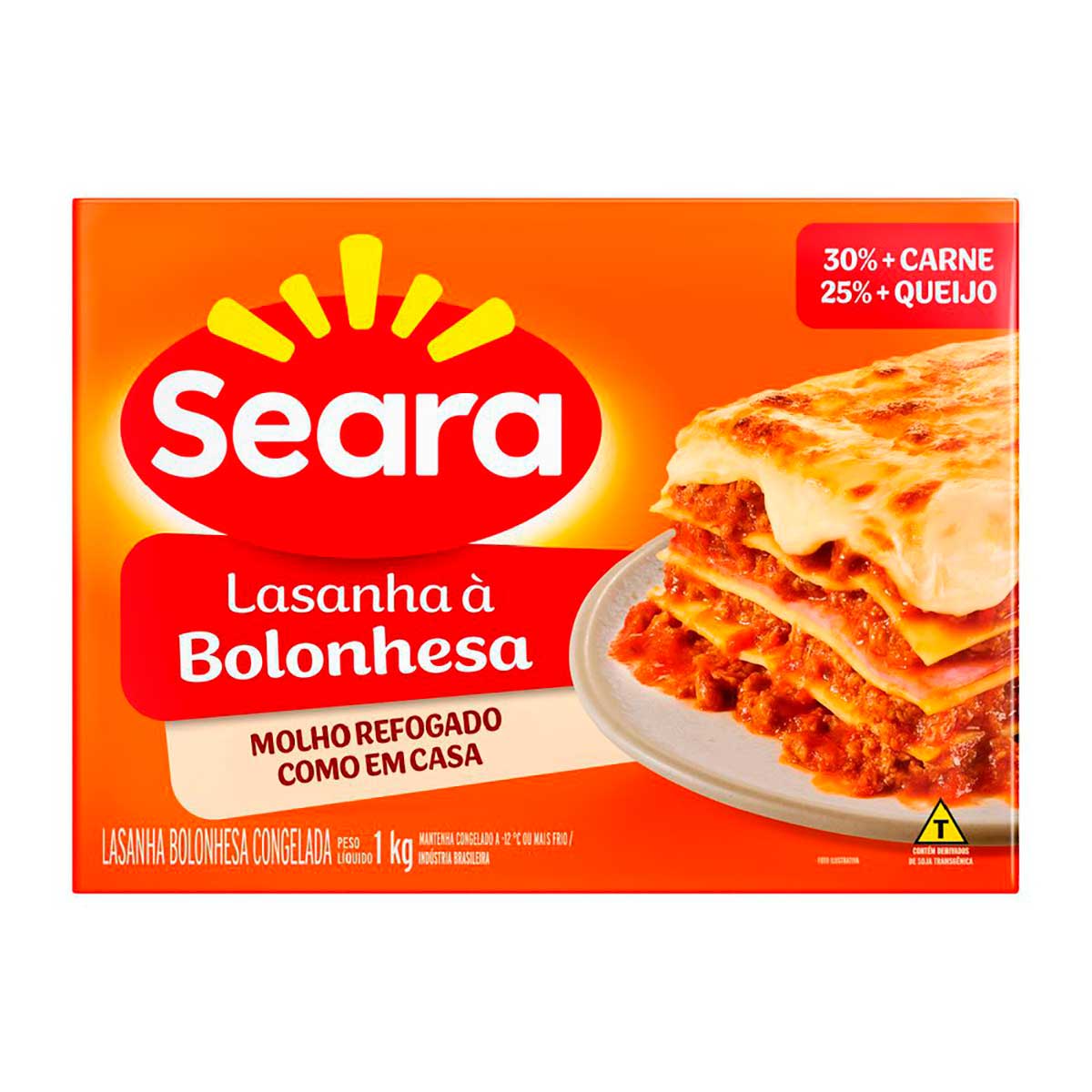 Lasanha bolonhesa Seara 1Kg