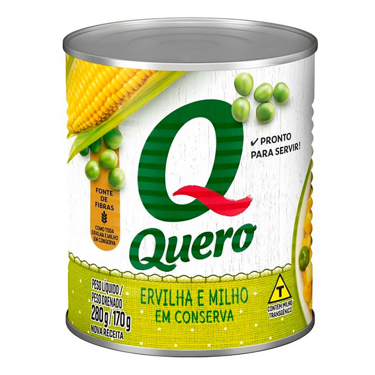 Ervilha e Milho Quero Lata 170g