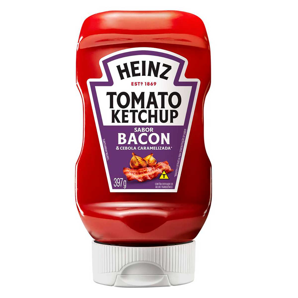 Ketchup Heinz Bacon & Cebola Caramelizada 397g