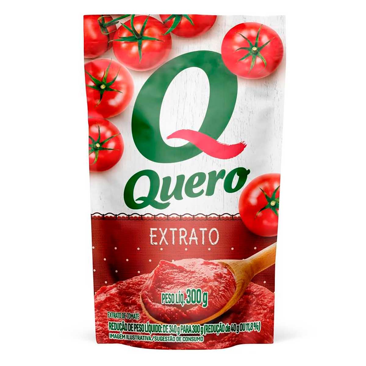 Extrato de Tomate Quero 300g