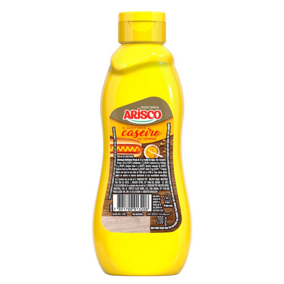 Mostarda Tradicional Arisco 200g