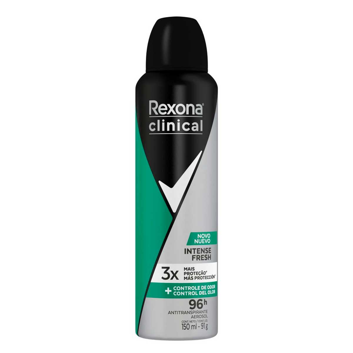 Desodorante Rexona Clinical Intense Fresh 91g