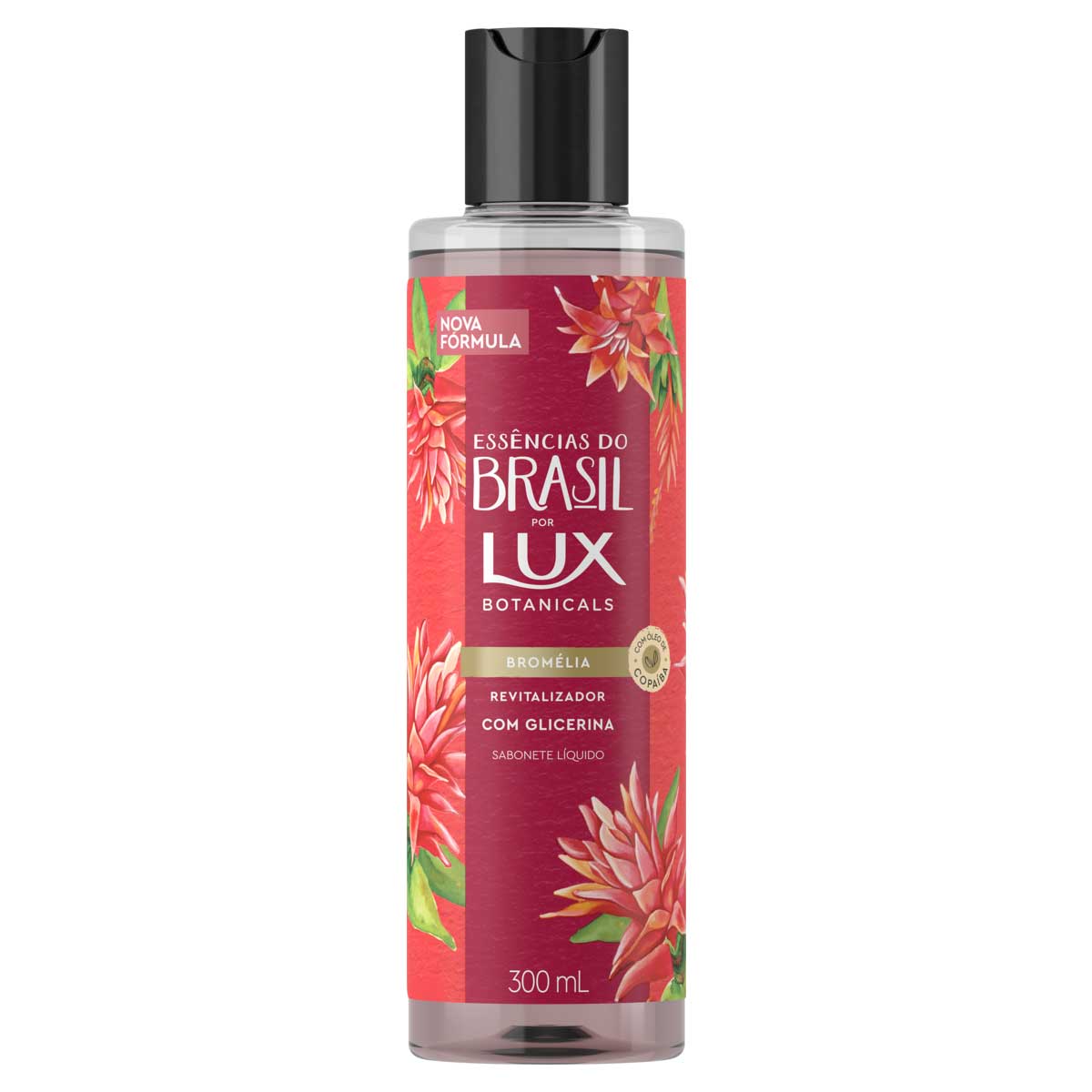 Sabonete Líquido de Glicerina Bromélia Lux Botanicals Essências do Brasil 300ml